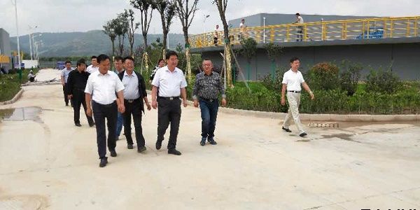 市人大常委會黨組副書記、副主任樊文浩一行調(diào)研泓源公司項目建設(shè)情況(圖3)