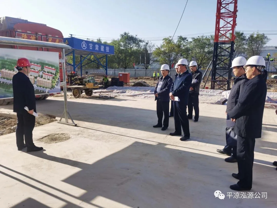 市委辦公室、市政府國資委督查泓源公司工作(圖2)